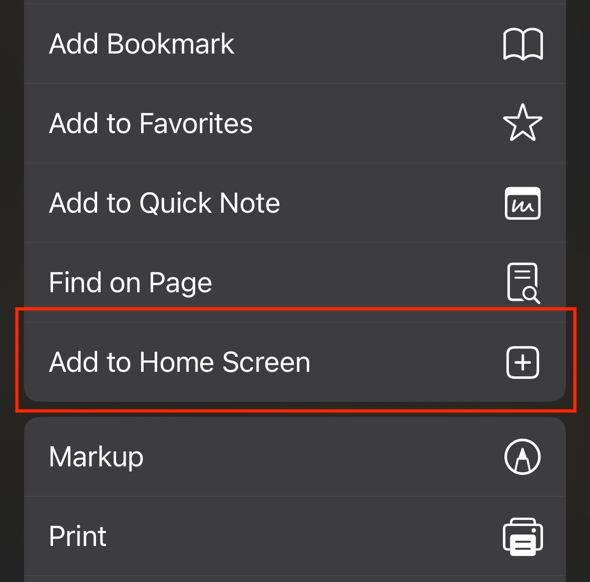 Instructiuni adaugare home screen IOS 1